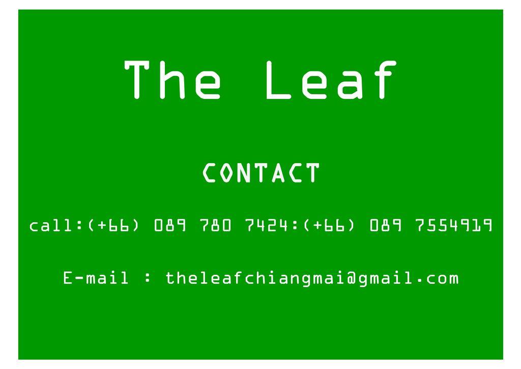The Leaf Chiangmai Service Apartment Čiang Mai Exteriér fotografie